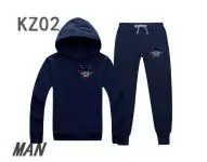 survetement kenzo pantalon en coton avec long sleeved in kz201842 for homme